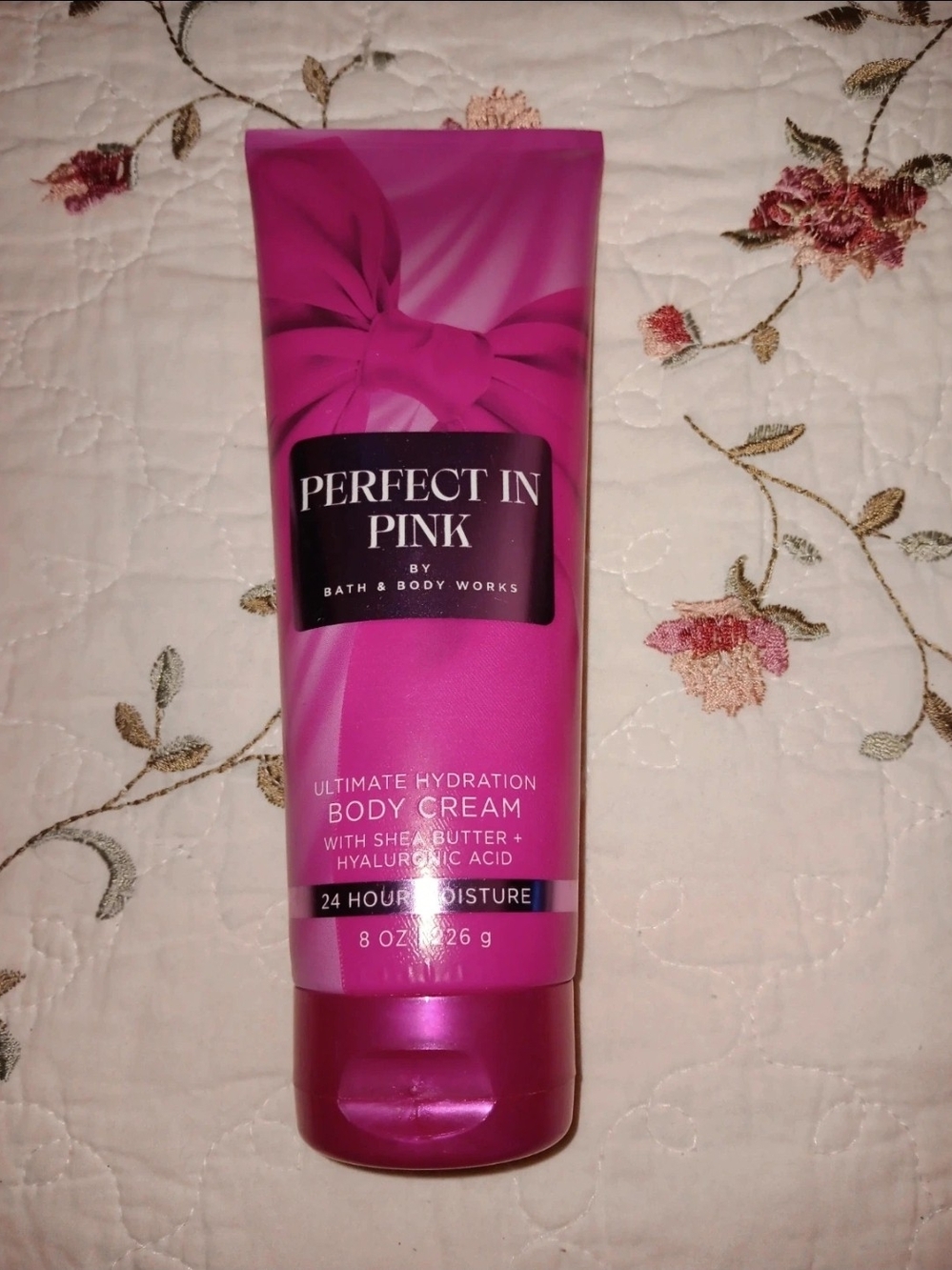 Bath & Body Works Perfect in Pink Body Cream - Bright Pink